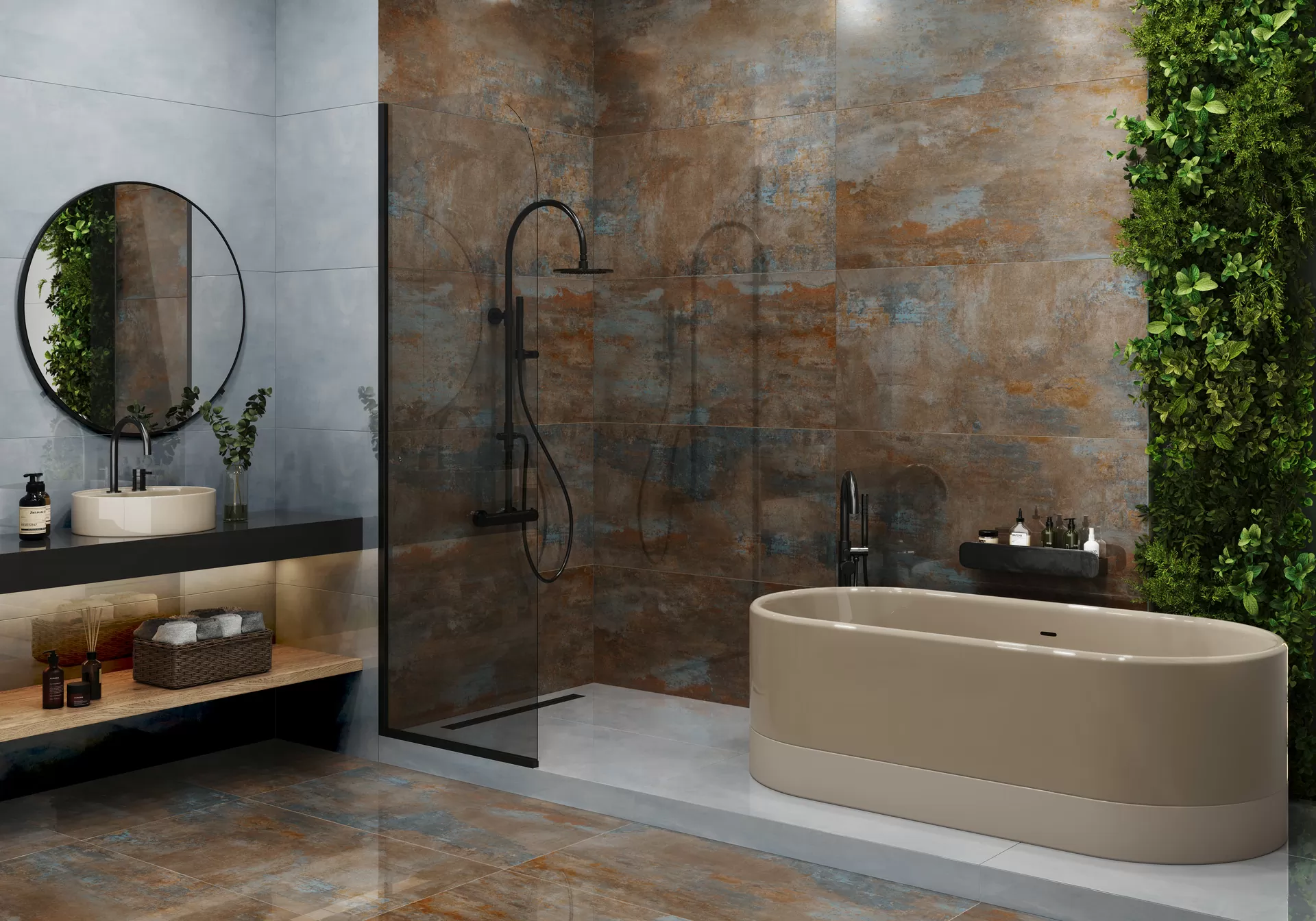 Керамогранит 60120IRN15P Iron Gray полированный 600x1200x7