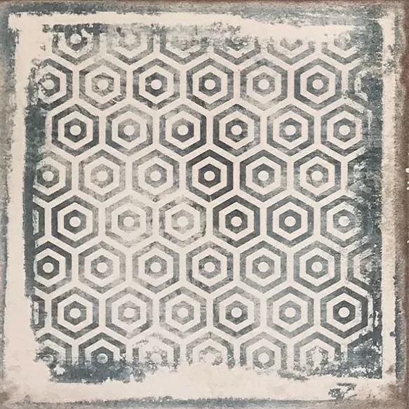 Керамогранит TOSCANA MATT BLUE DECO 20X20