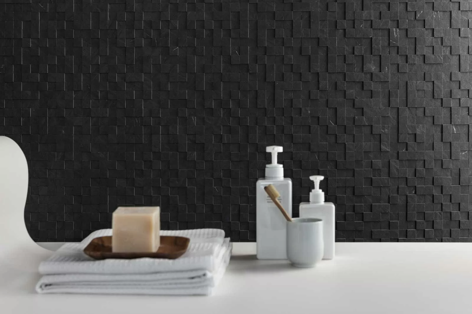 Керамогранит MQV8 Lavagna Bianco Rett 75x150