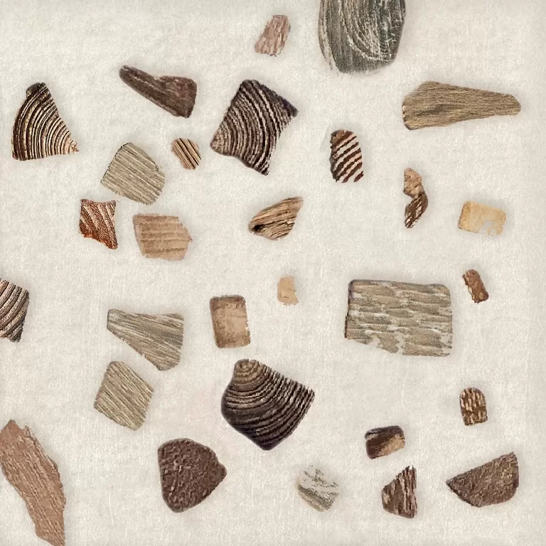 Плитка 00-00002402 Terrazzo Wood 15х15