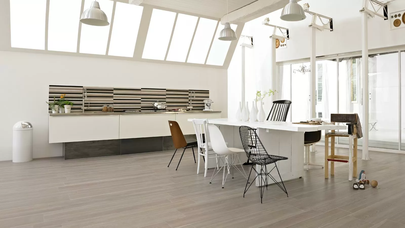 Керамогранит M7WN Treverk White 30*120