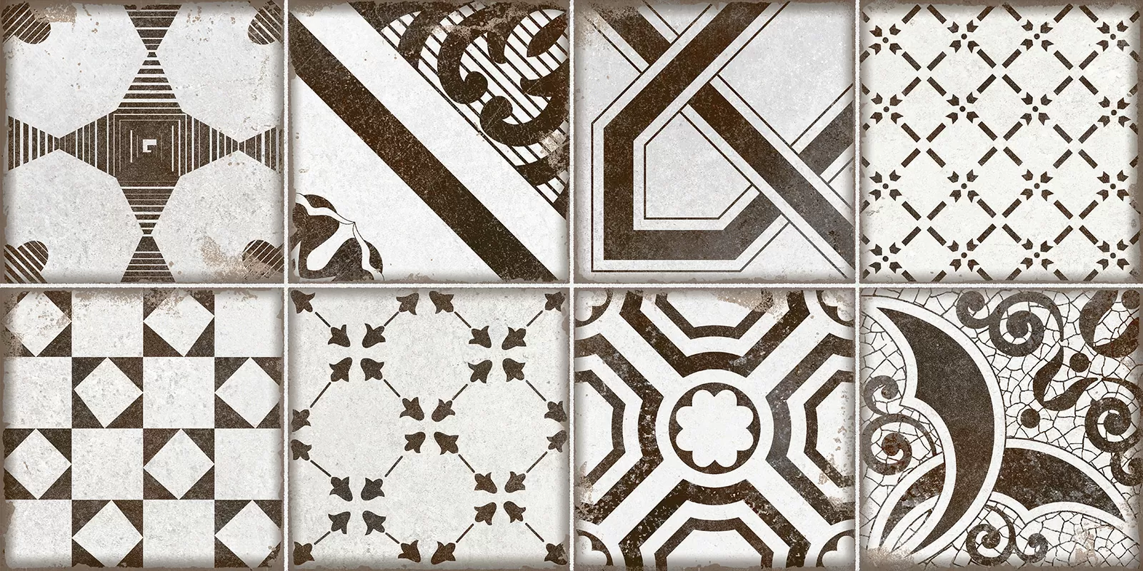 Плитка TWU2550BOH17 Boho рельефная 249x500x8