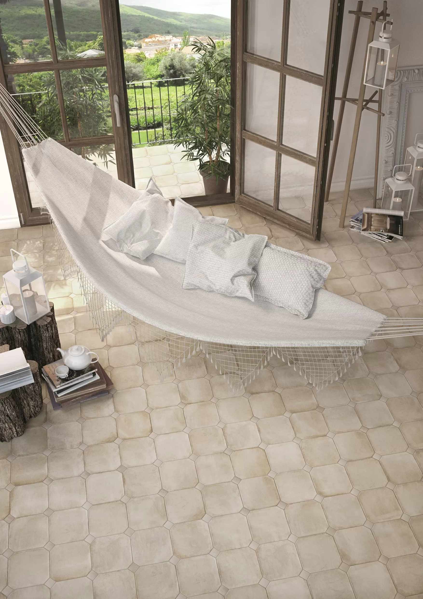 Керамогранит Laverton Octogono Colton Beige 20x20