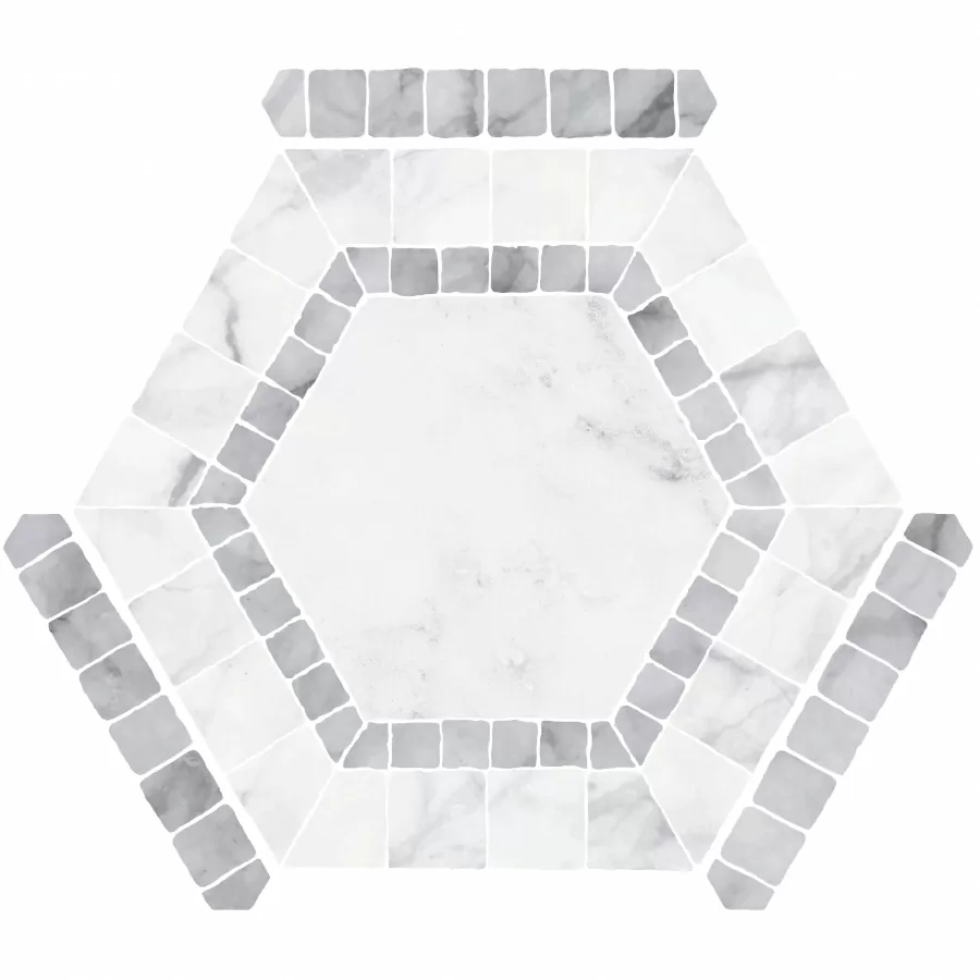 Керамогранит Ibiza White 22x25