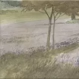 Плитка VB/A08/8x/17000 Панно Пикарди Лавандовое поле (из 8 частей 15*15 размер каждой части) 30*60