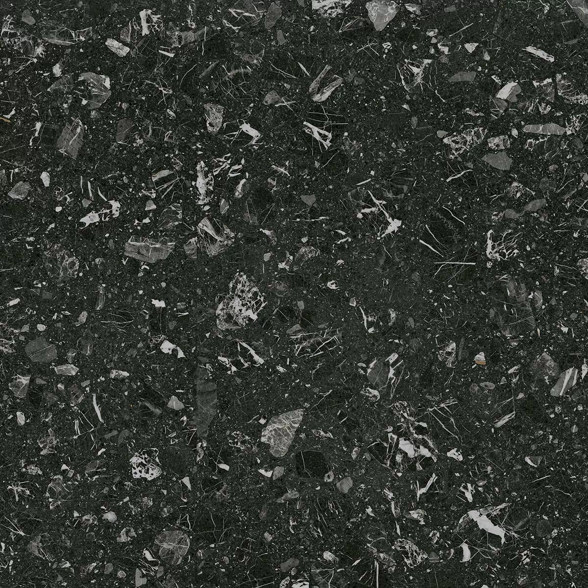 Керамогранит 4X58 Luna-R Negro Pulido 119,3x119,3