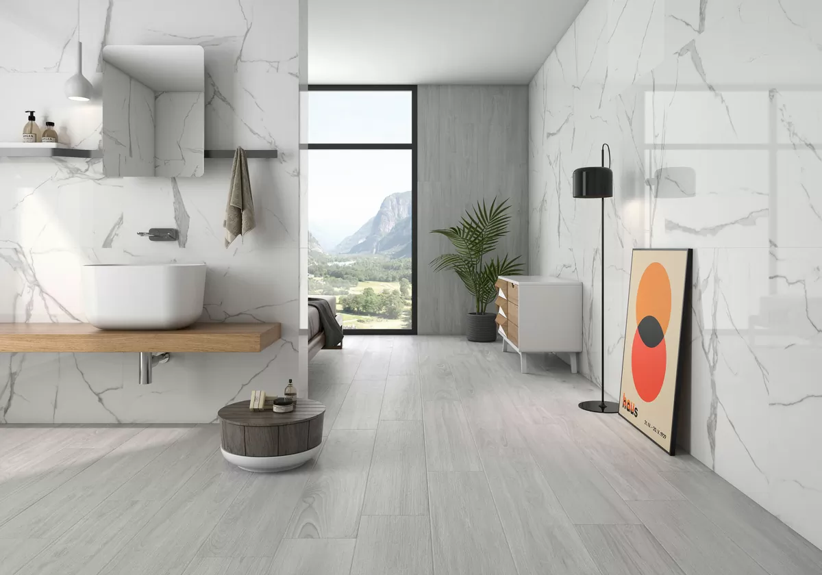 Керамогранит Nilo Compacglass BLANCO 120x120