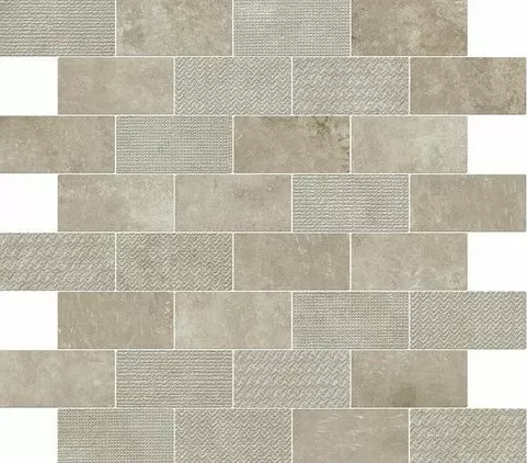 Мозаика 9AKC Aix Cendre Minibrick Tumbled 30,5x30,5