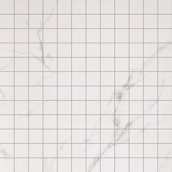 Мозаика 2705117 Marmoker Mosaico Statuario Grigio Lucido 29.5x29.5