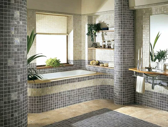 Мозаика B6515 MOSAICO Granato (5x5) 32.7х32.7