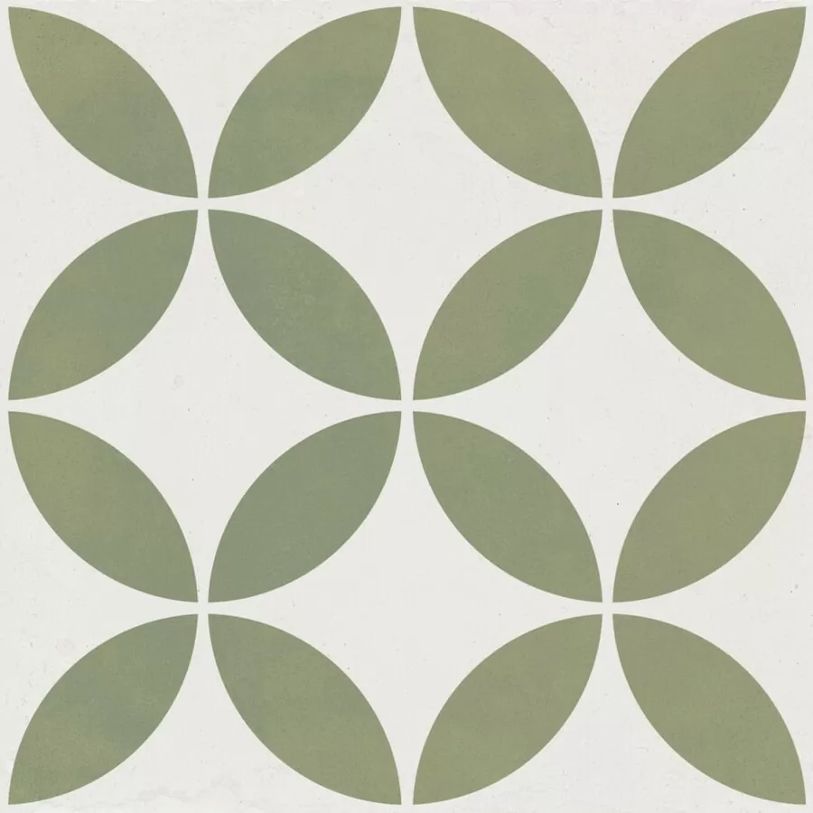 Керамогранит 37798 Mayari Green Petals Lt/22,3 22,3x22,3