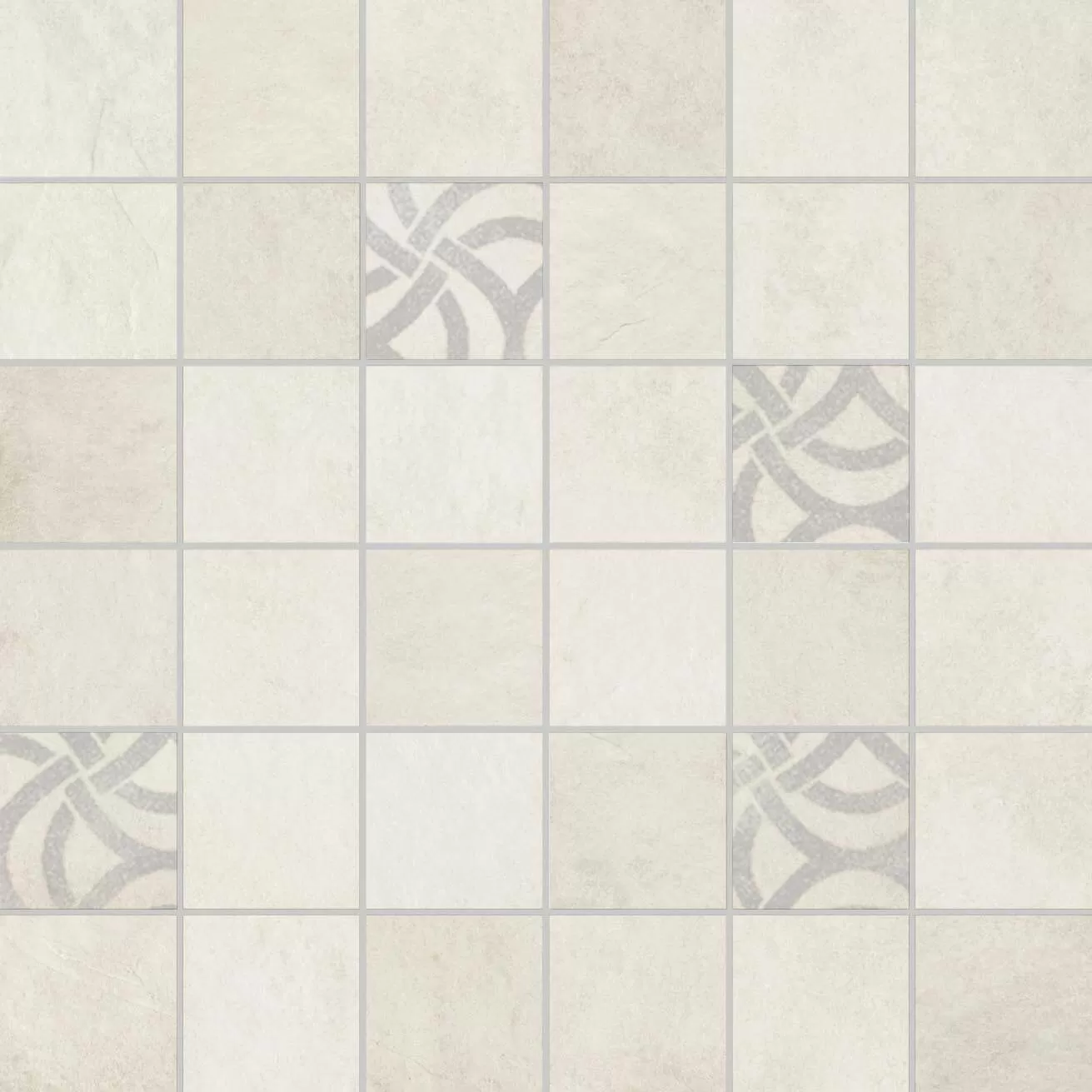Керамогранит 41325 WALK MOS.T36 DEC BIANCO 33,3X33,3