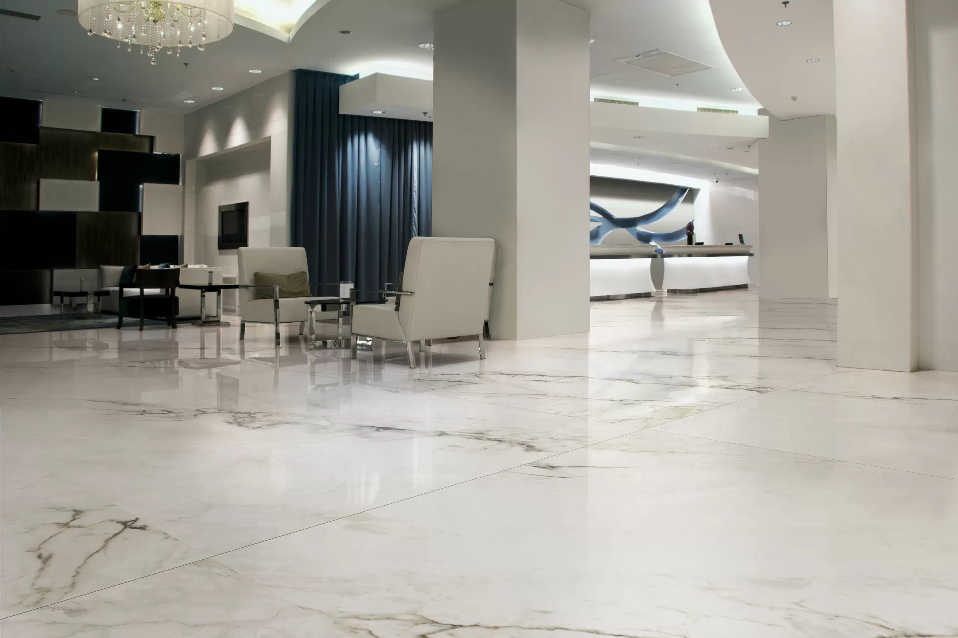 Керамогранит L315189MF6 Marmi Thassos Lucido 150x300