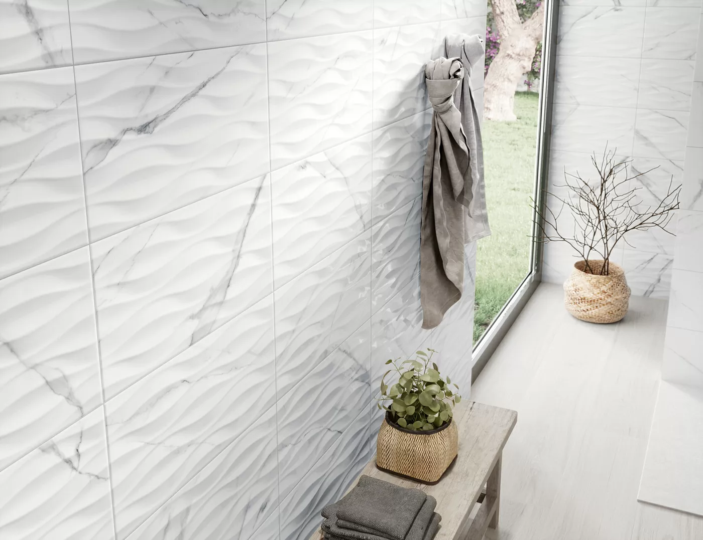 Керамогранит Marbleous Silk White 75х75
