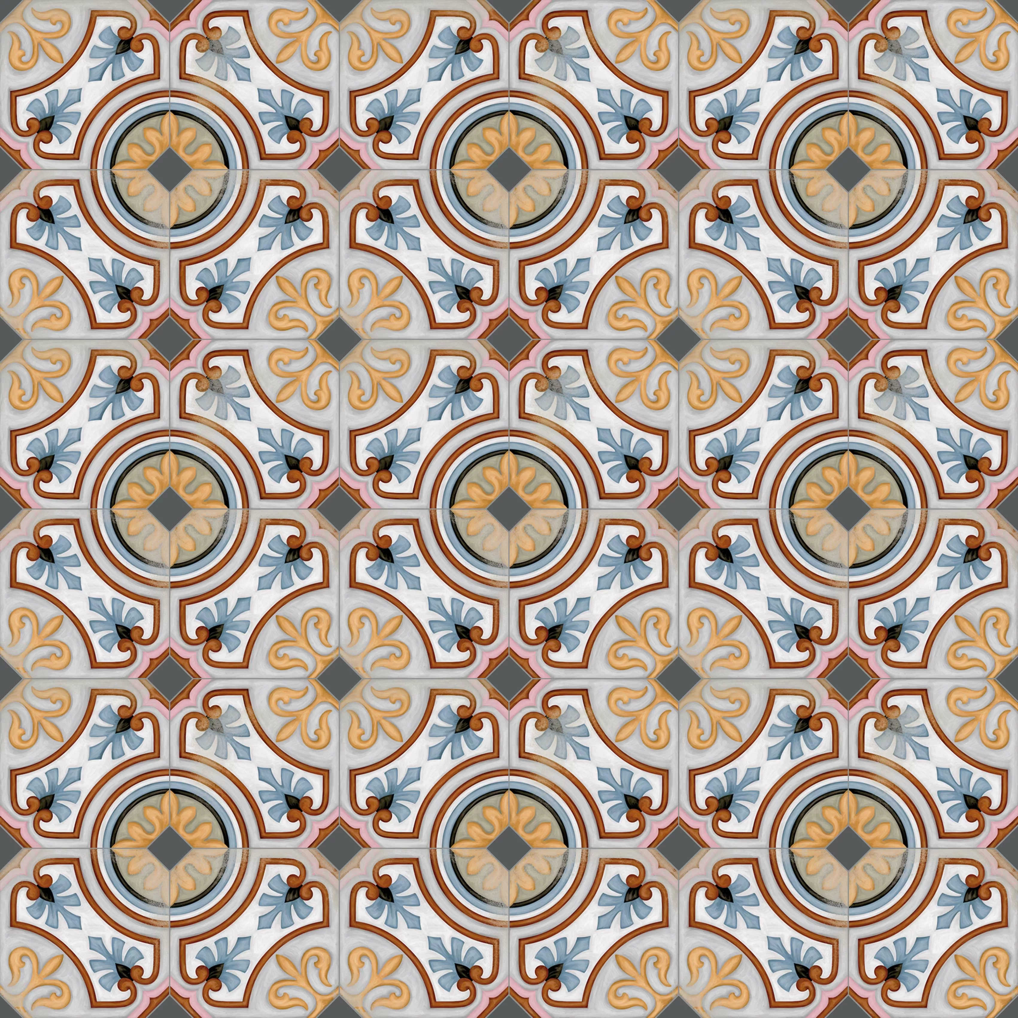 Керамогранит Octogono Diglas Multicolor 20x20
