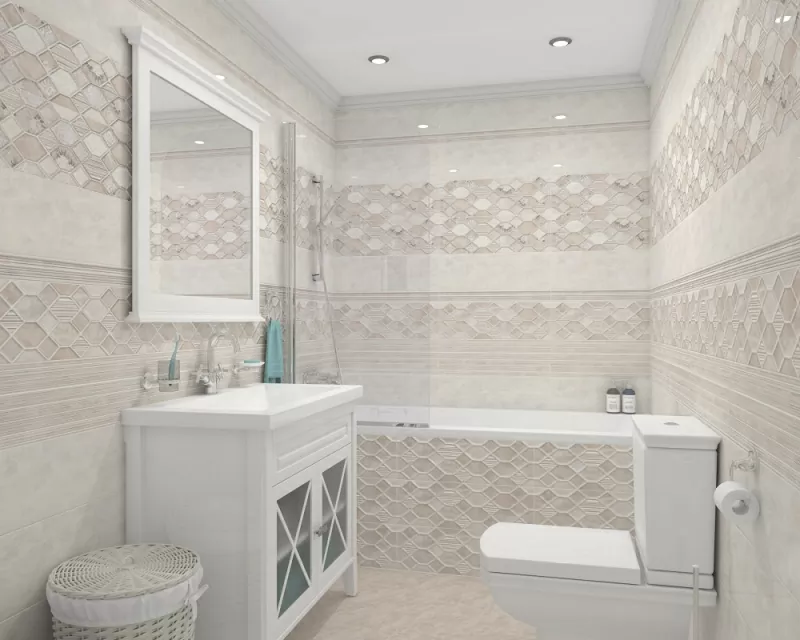 Плитка TWU11RXN404 Roxana рельефная 200x600x9