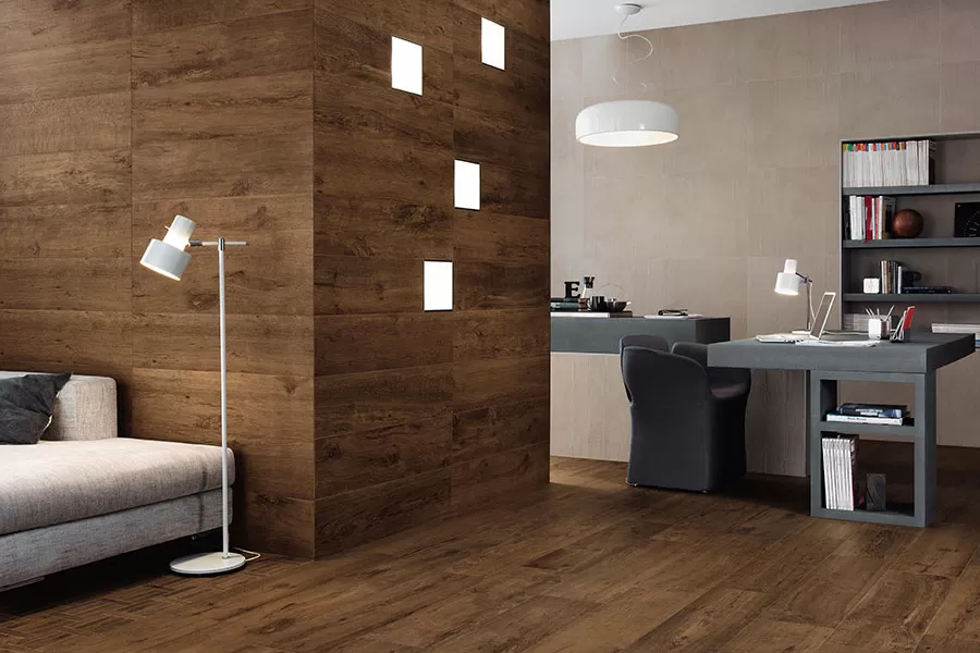 Керамогранит ANIT Axi Brown Chestnut Rosone Mini 45x45