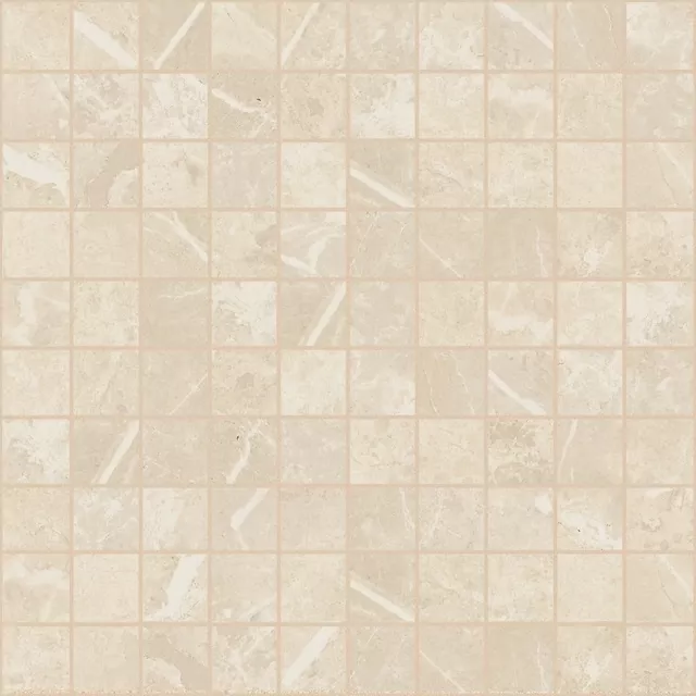 Мозаика 767151 Elemental Cream Dolomia Mosaico Luc 3x3 30x30