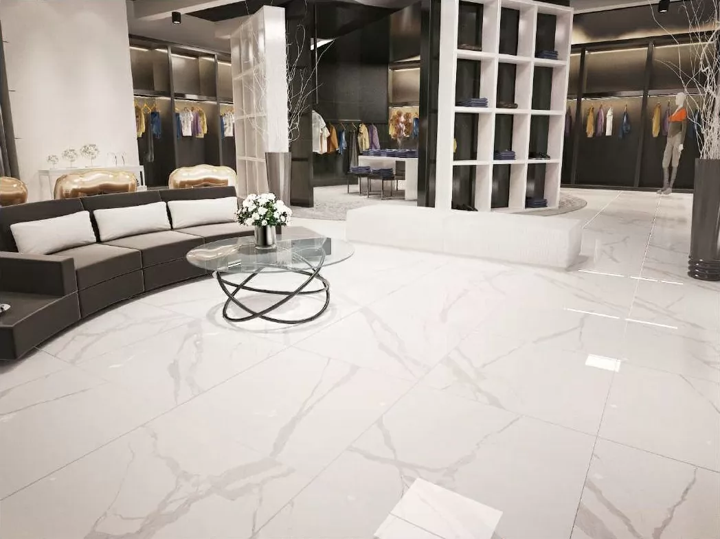 Керамогранит N9BA0ST000A1LJ Santa White Matte 60x60