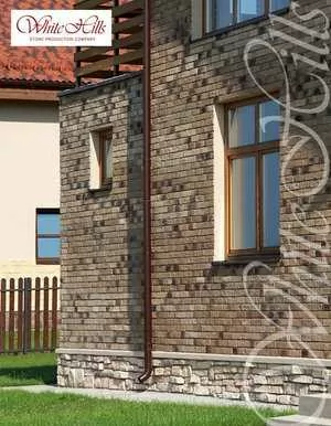 Искусственный камень 380-40 Остия брик 29x4.9