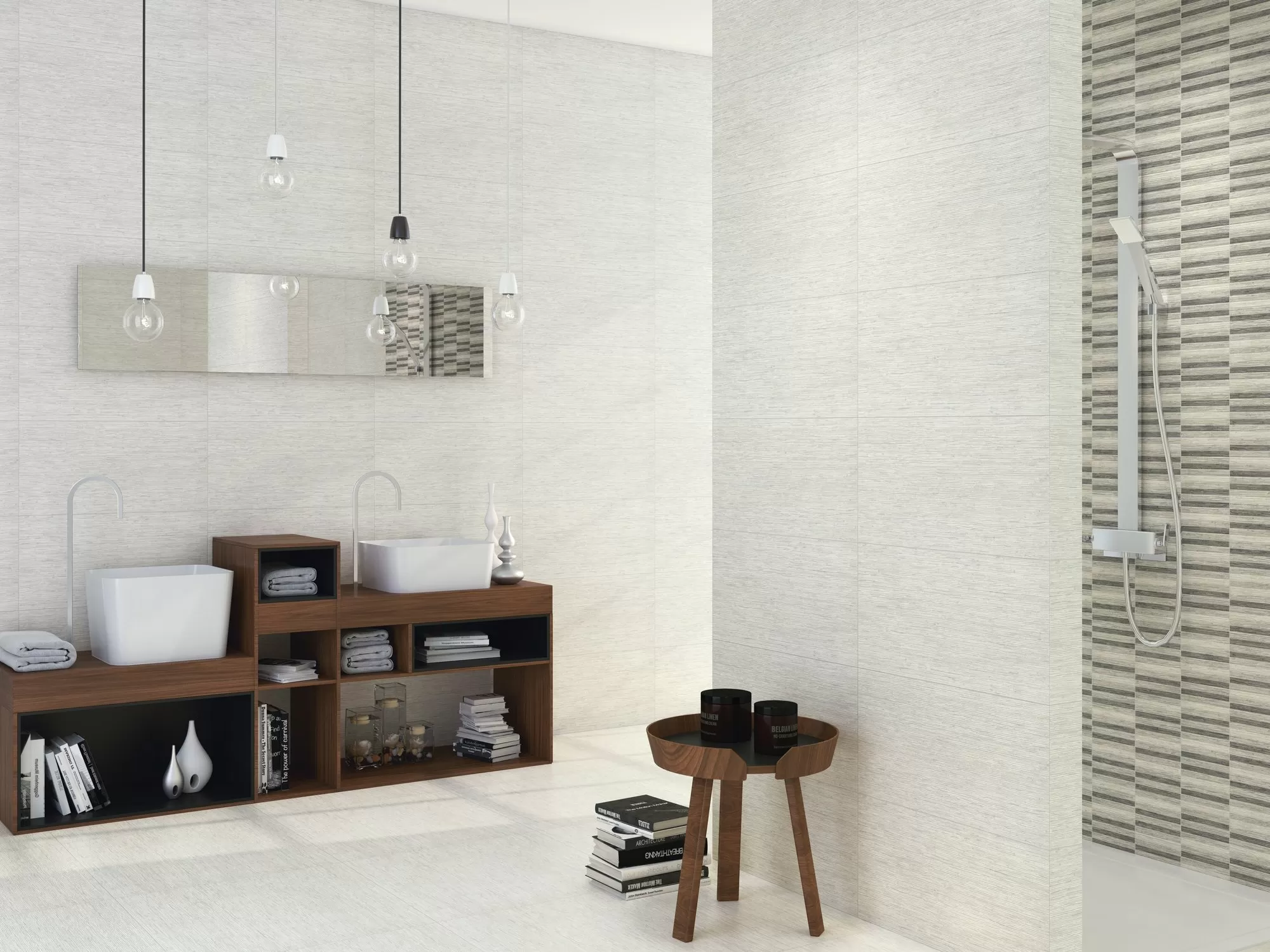 Керамогранит A027135 Zocalo Fusta White 15x45