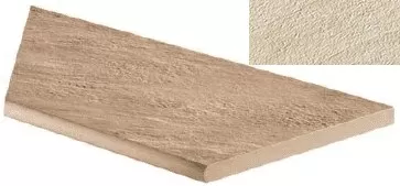 Керамогранит 620090000307 Cliff Bianco Round Angolo Sx 30x60