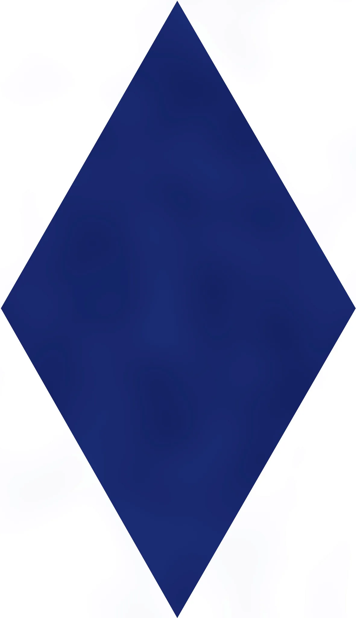 Плитка KMD2SRB009BN Декор Риад синий глянцевый 13,5x7,8x0,9