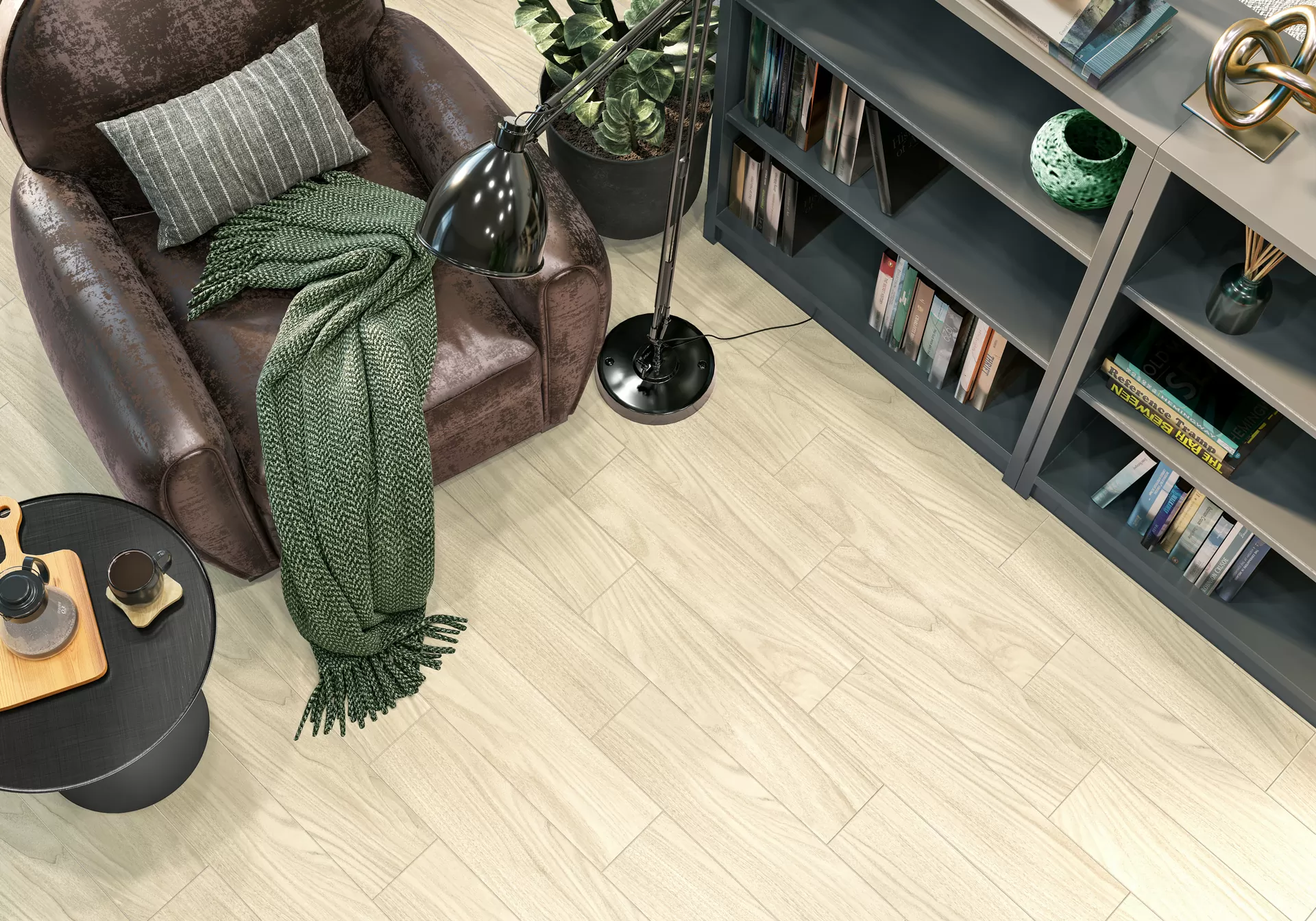 Керамогранит GP1560ERB05 Merbau Gris матовый 151x602