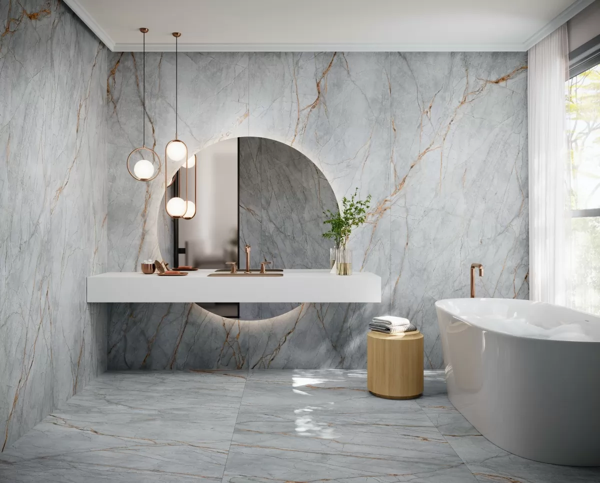 Керамогранит 78B138E Blue Roma Cielo 120х278х5.6
