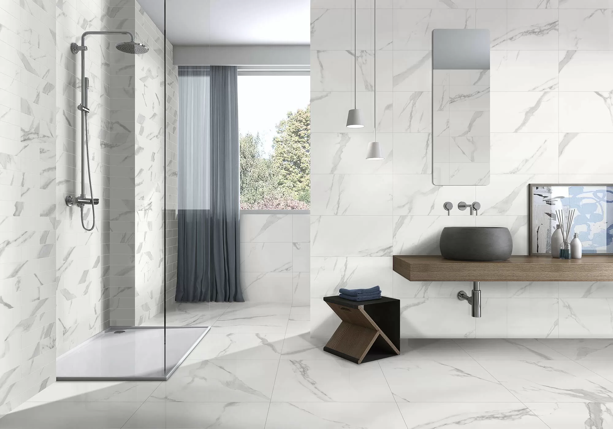 Керамогранит White Soul Hexa Matt 23х27