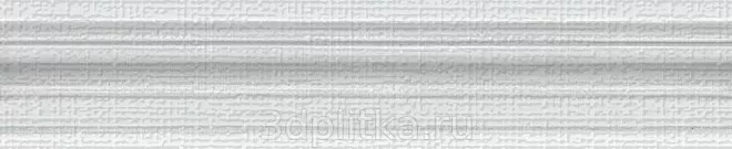 Плитка BLE002 бордюр Бельвиль белый 25*5,5