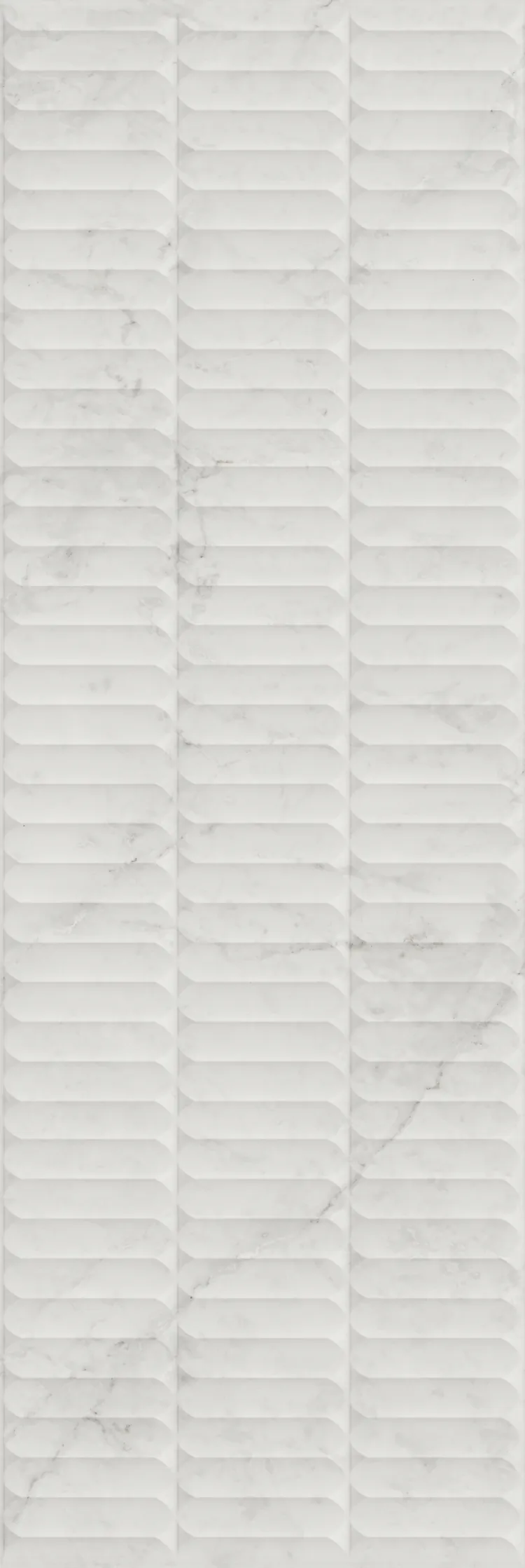 Плитка KM3090B0160R Тубкаль белый глянцевый структура обрезной 30x89,5x1,05