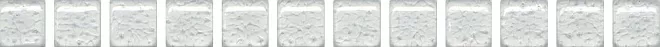 Плитка POF010 Карандаш Бисер белый Белый 20*1.4