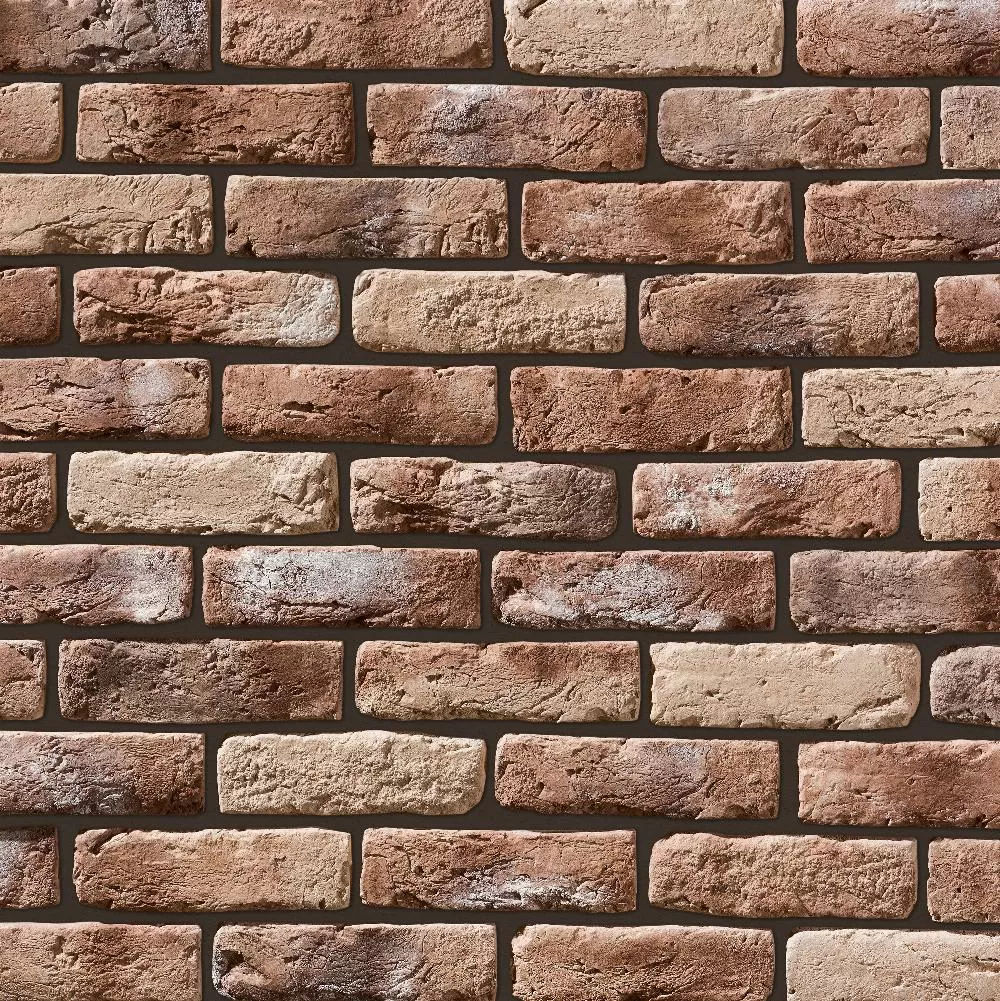 Искусственный камень Декоративный кирпич Плоскость Мадрид 333 25-28x7-8x1,7