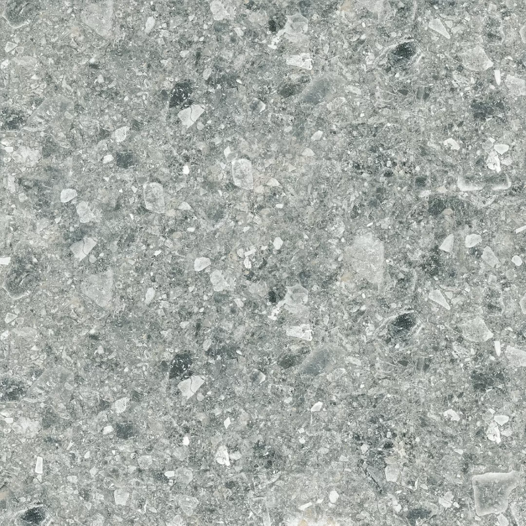 Керамогранит TR026060N Terrazzo темно-серый 60x60