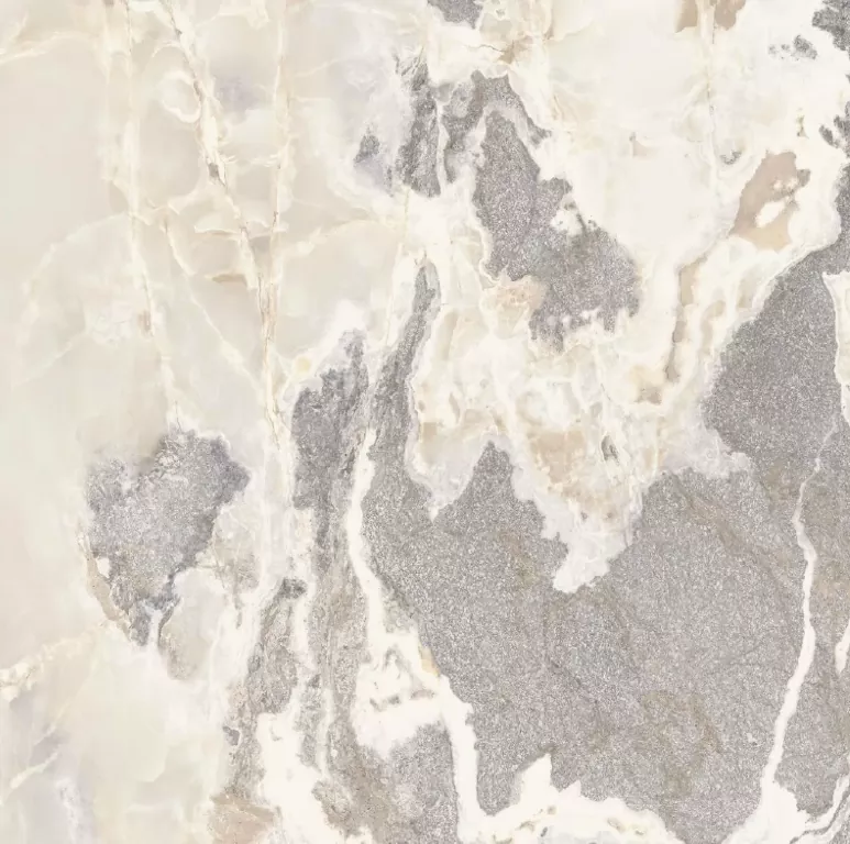 Керамогранит 765475 Onyx&More White Blend Satin Ret 60x60