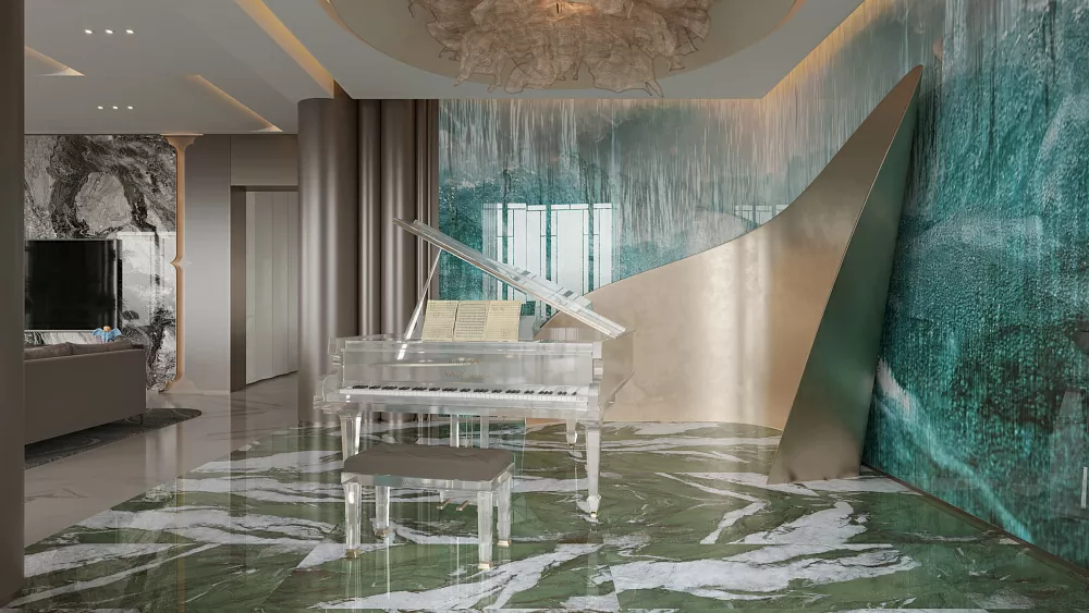 Керамогранит BHW-0046 Jungle stone full body polished (multicolor) 60x120
