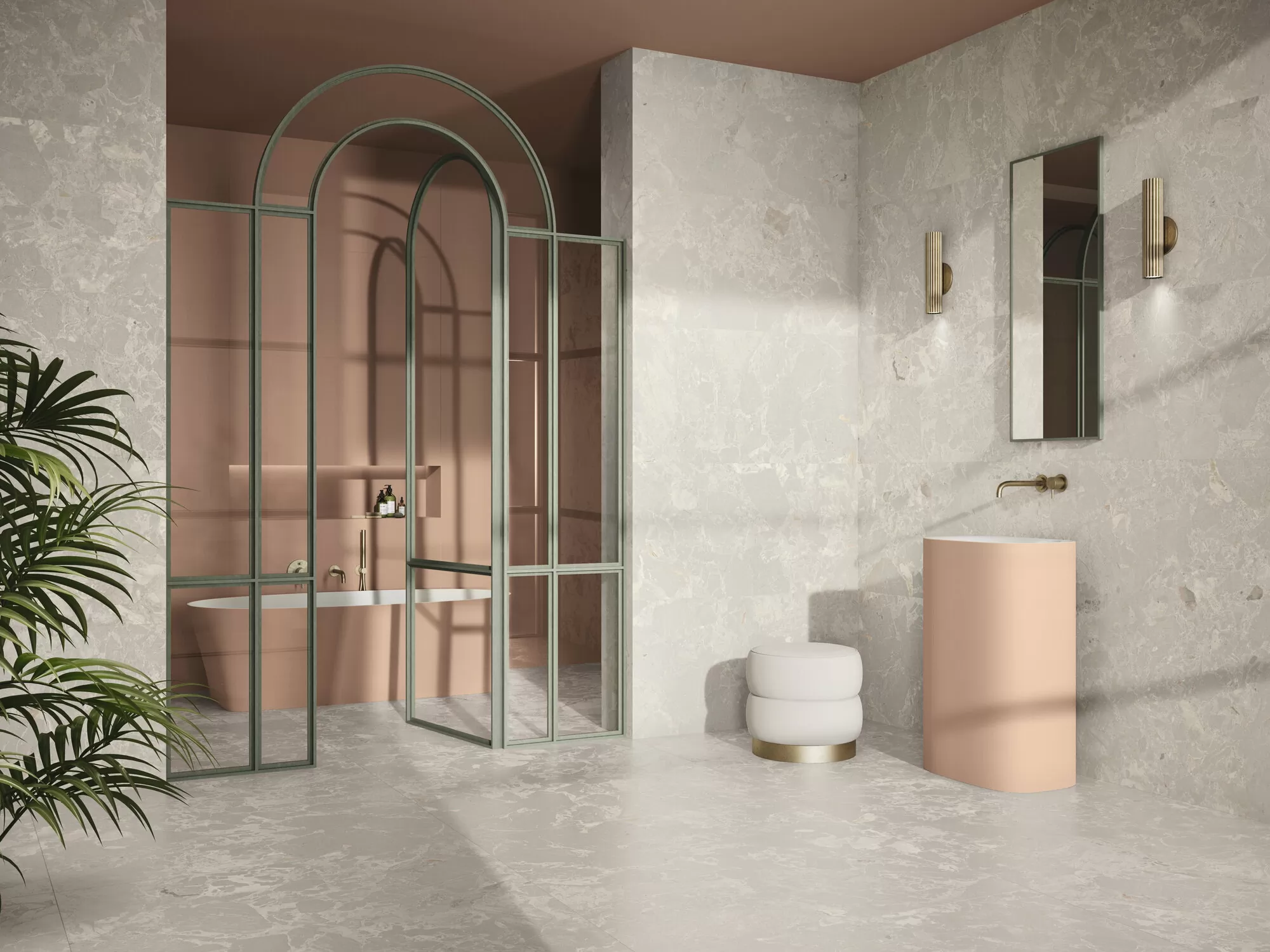 Керамогранит A040241 Aurora Grey Honed Rect 60x120
