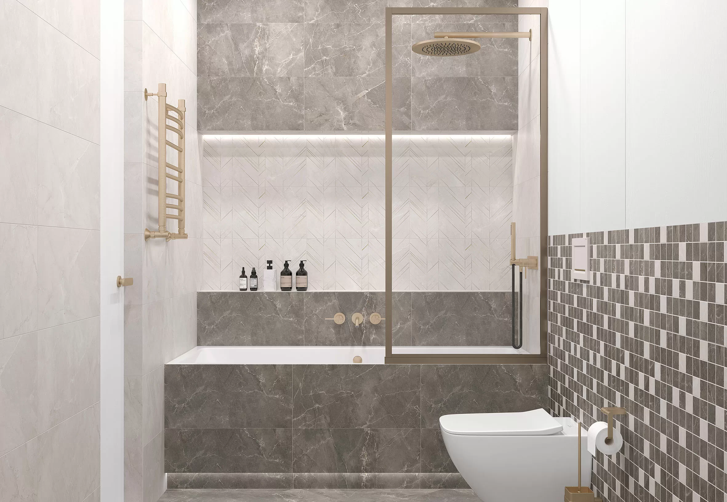 Керамогранит Monblanc коричневый 50х50
