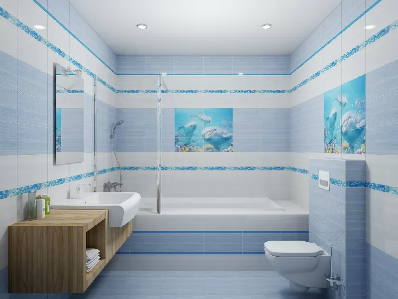 Плитка Декор Water D3D224 40х20