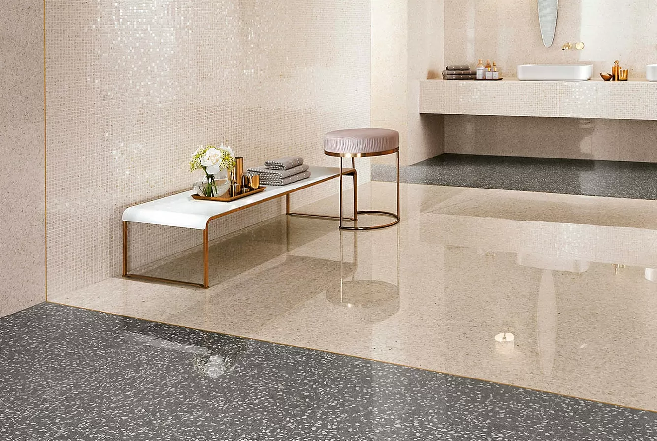 Керамогранит ATW3 Marvel Terrazzo White 60x60