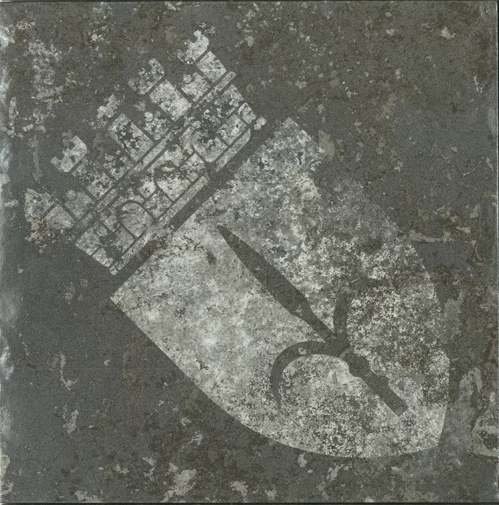 Керамогранит 1068096 Molo Mix Nero 20x20