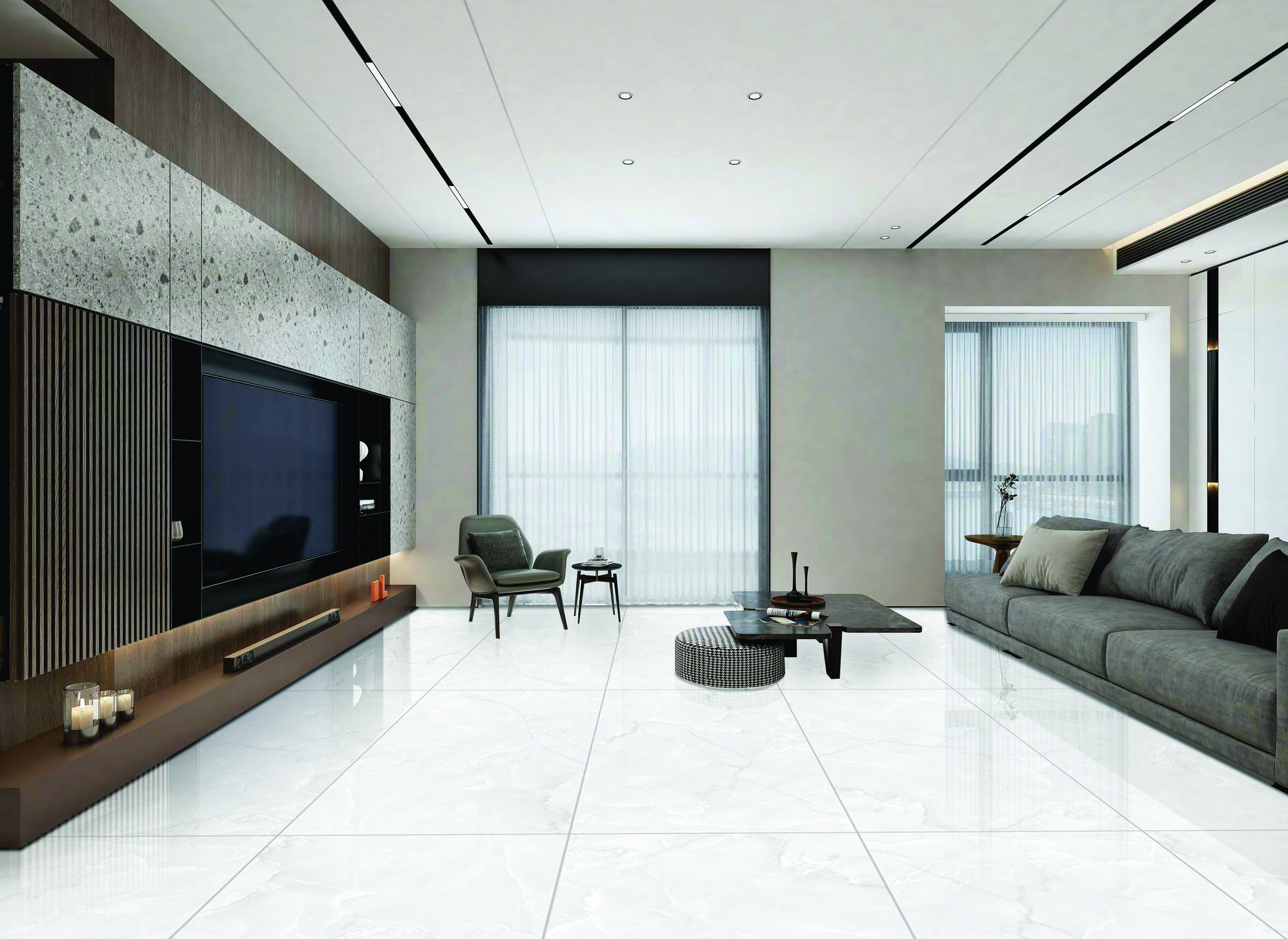 Керамогранит Cristallo Onyx Beige Glossy 60х120