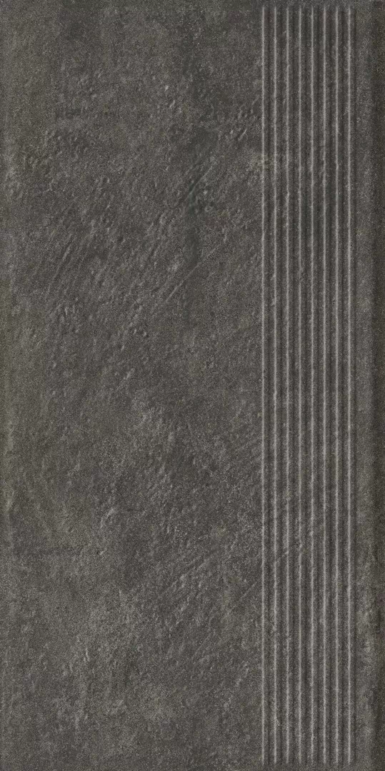 Клинкерная плитка Carrizo Basalt Stopnica Prosta Struktura Mat 30x60