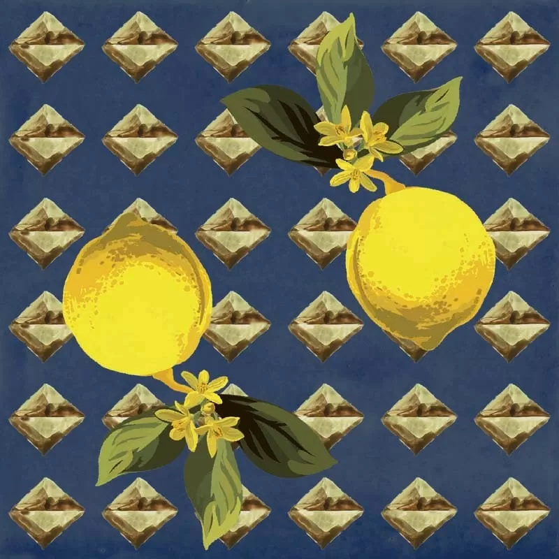 Керамогранит Giardino Blu Mix Luc 20x20