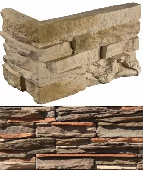Искусственный камень 132-95 Уорд Хилл угол 10x29,5x10 (9x24x10)