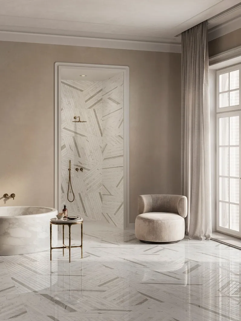 Керамогранит A2INT00205T Intarsi Raffaello 3D Satin Ret 60x120