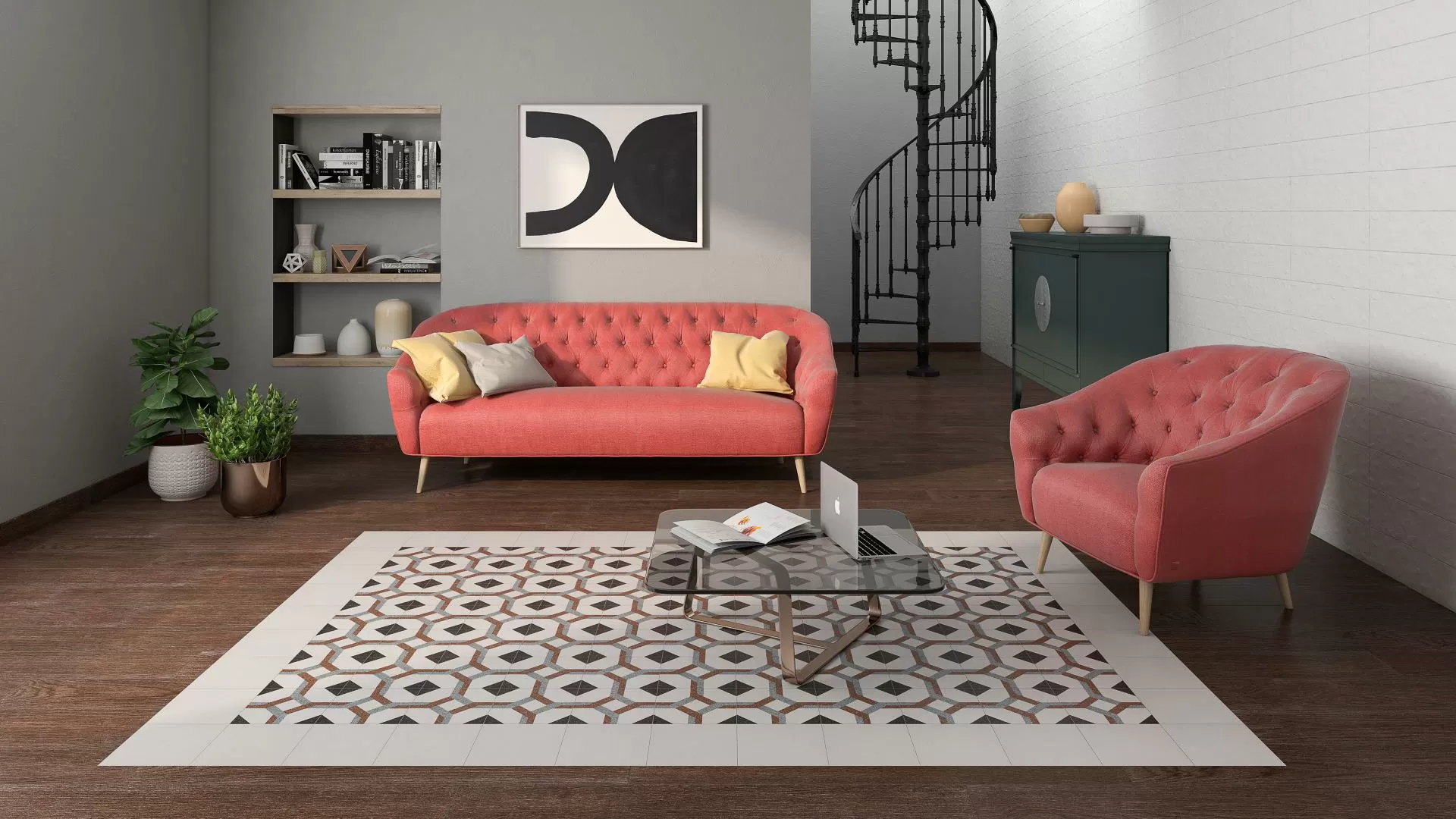 Керамогранит DECO MOSER 22,3*22,3