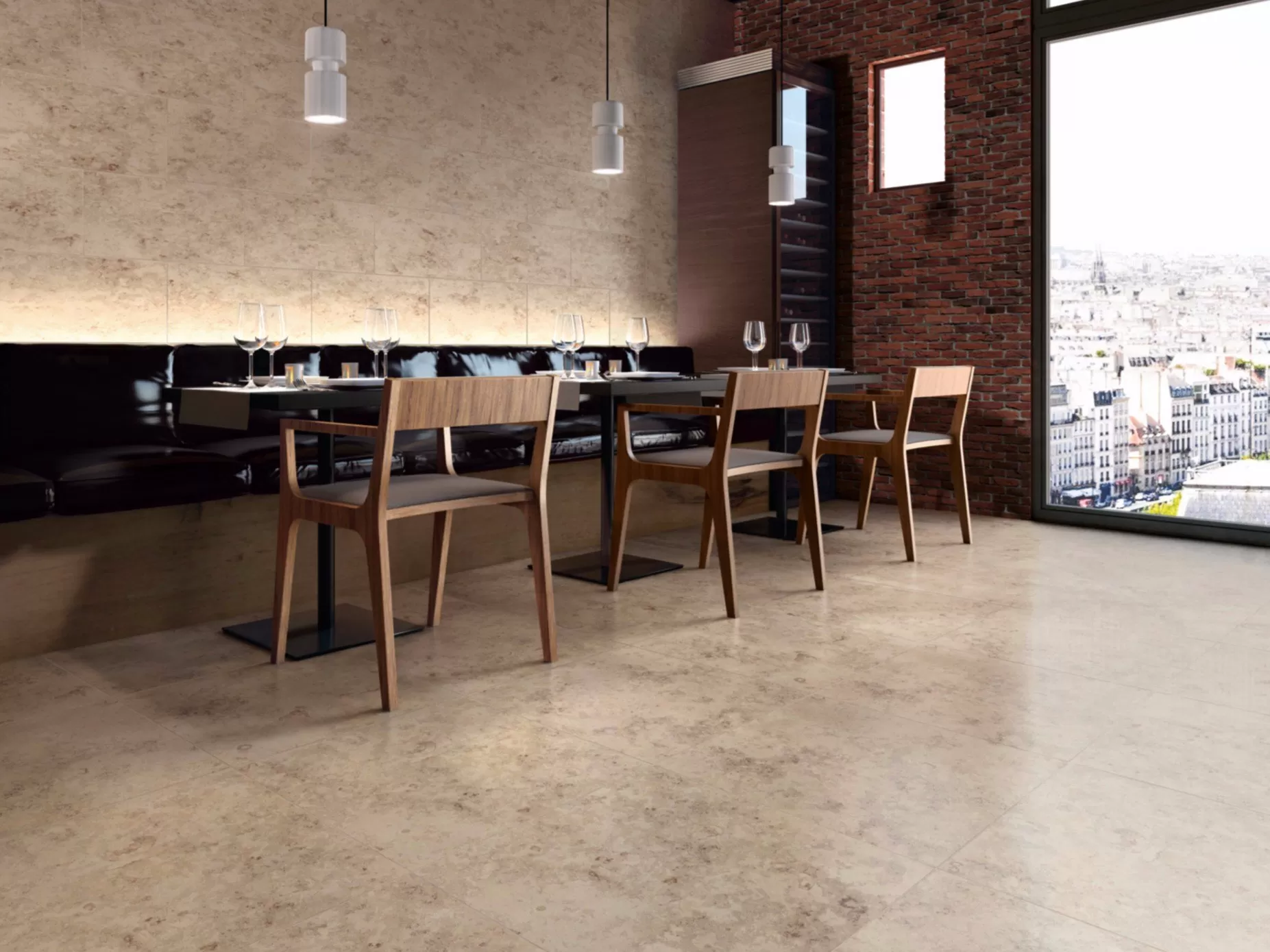 Керамогранит 1720004 Gre Bianco Natural 9mm 60x120