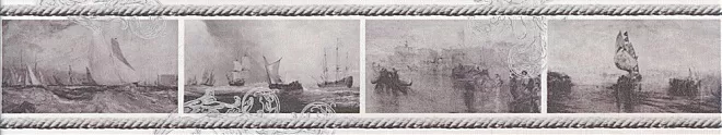 Плитка STG/C209/15010 Ньюпорт Корабли фиолетовый 40*7.2